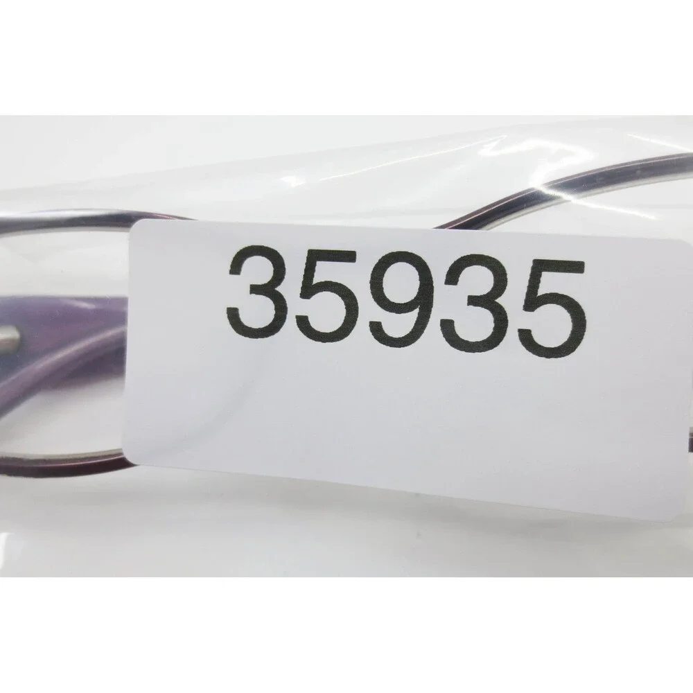Bebe BB216 Amethyst Purple Oval Eyeglass Frames 52-17-135 Heart Logo